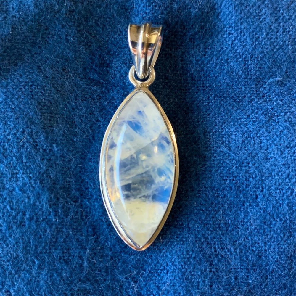Sterling Silver Moonstone Pendant